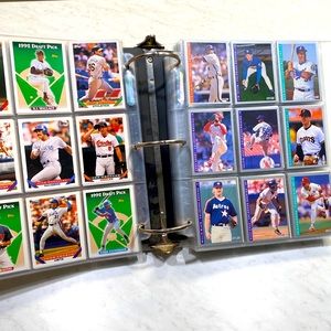 BASEBALL CARD COLLECTION 24 Pg Full MCGUIRE RIPKEN
